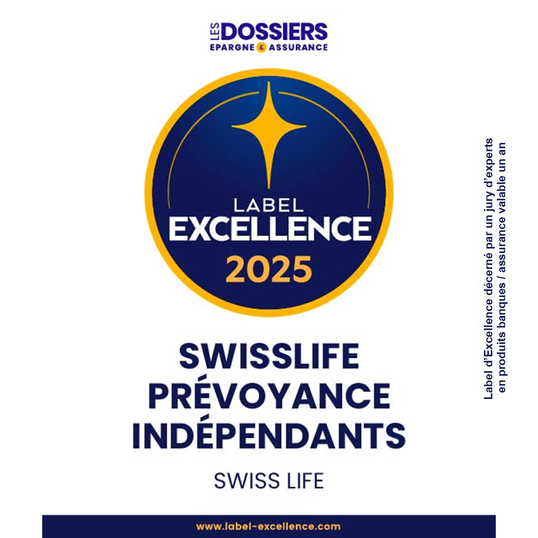 SwissLife Prévoyance Indépendants label d'excellence 2025