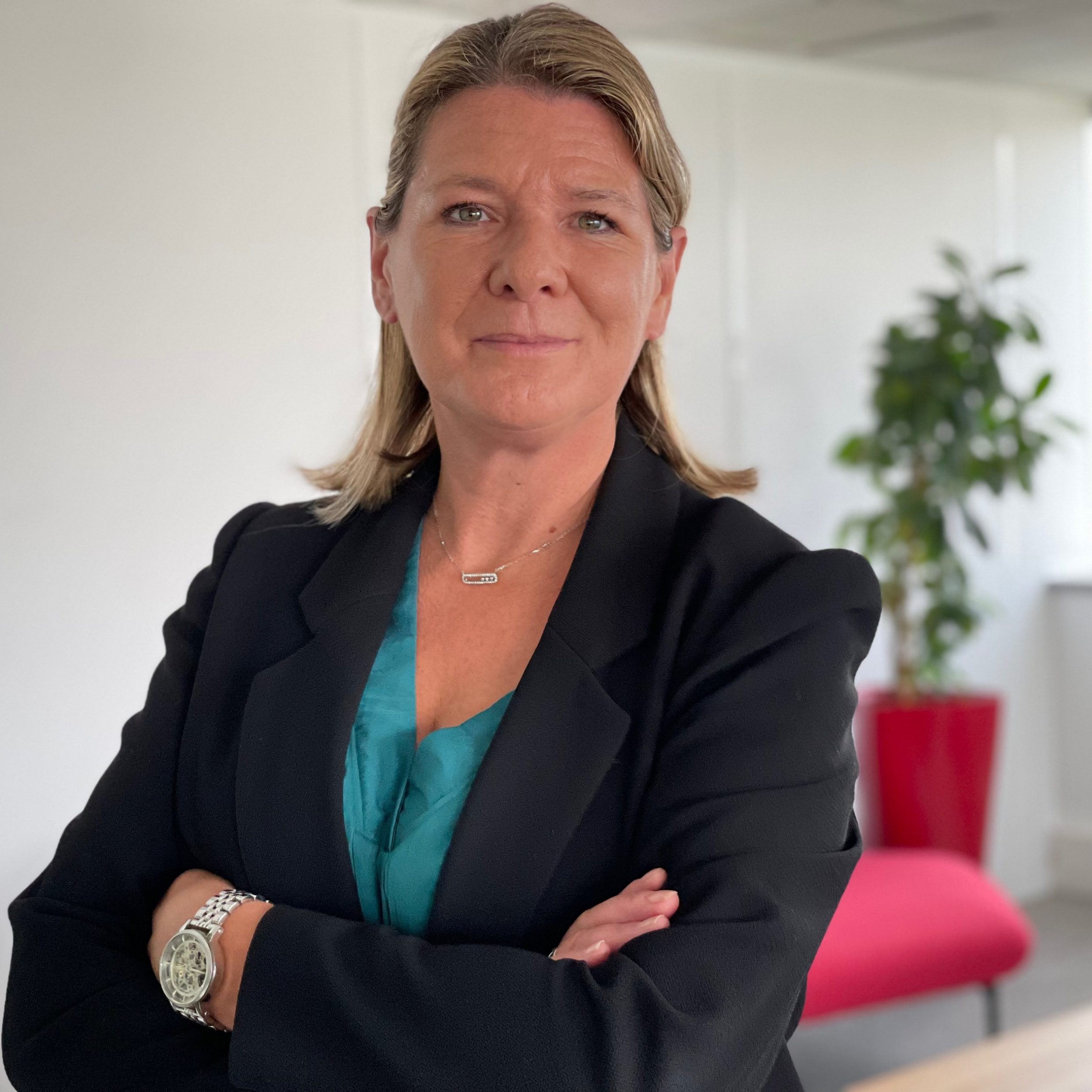 Portrait de Karine Goemaere, Directrice des Ressources Humaines de Swiss Life,
